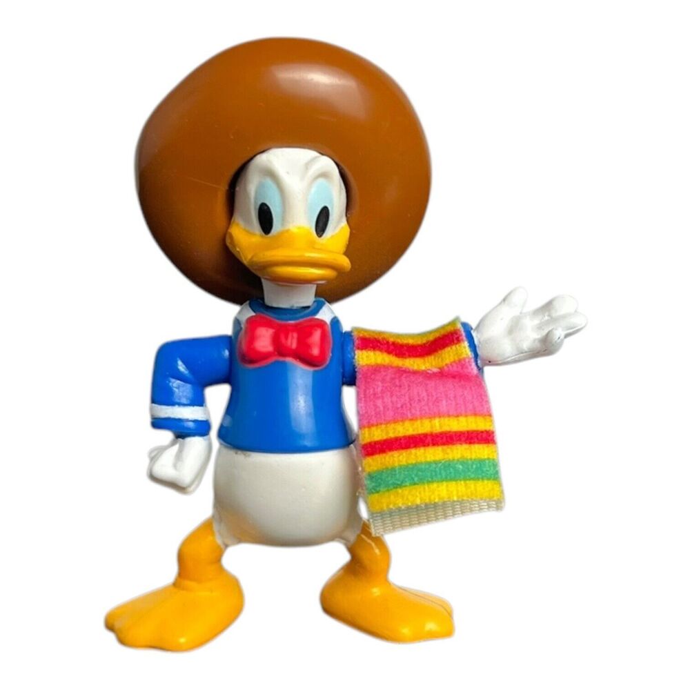 Three Caballeros Donald Duck Figure Disney Masterpiece McDonald's Happy Meal